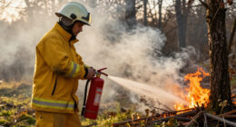 Waldbrand Gardasee