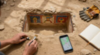 4,400-Year-Old Tomb Of Egyptian Judge Found At Saqqara With Colors On Walls