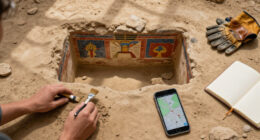 4,400-Year-Old Tomb Of Egyptian Judge Found At Saqqara With Colors On Walls