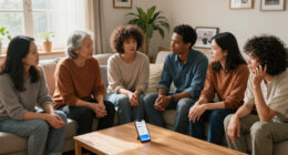 How Support Groups Promote Phone Use Moderation