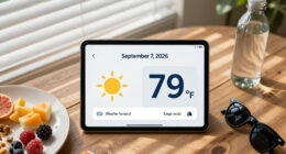 Will The Minimum Temperature Be <79° On Sep 7, 2026?