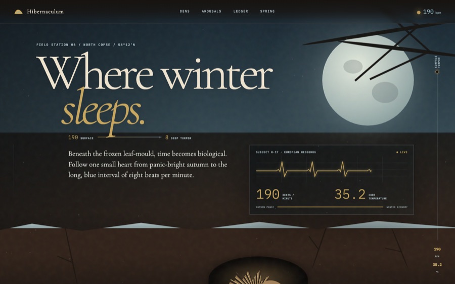 Hibernaculum — Where Winter Sleeps